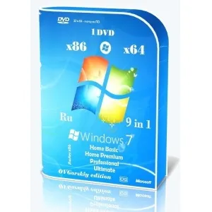 Microsoft® Windows 7 SP1 9 in 1 Origin-Upd 09.2016